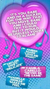 Guess Popular Love Song Quiz screenshot 5