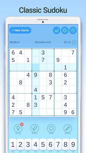 Sudoku - Free Puzzle Game screenshot 1