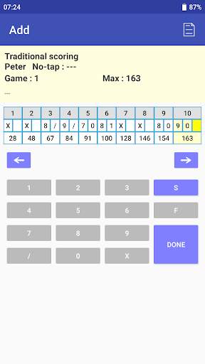 My Bowling Scoreboard screenshot 6