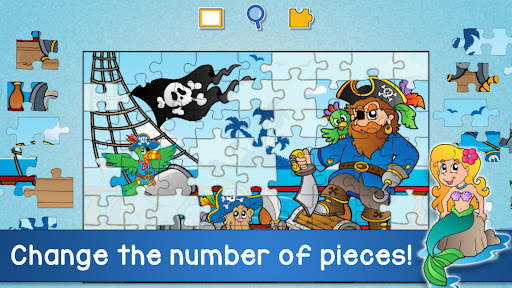 Kids Animals Jigsaw Puzzles 2 تصوير الشاشة