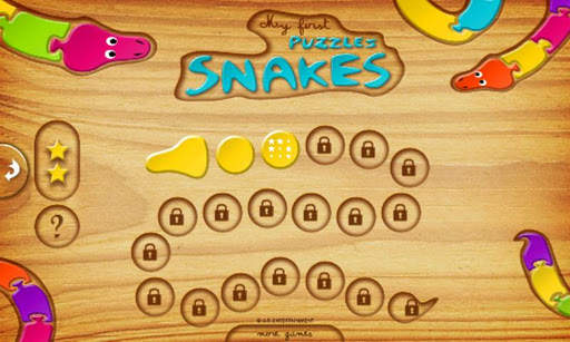 First Kids Puzzles: Snakes скриншот 2