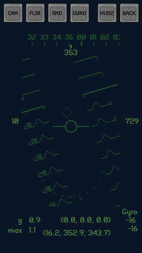 Fighter HUD on Camera - FREE screenshot 4