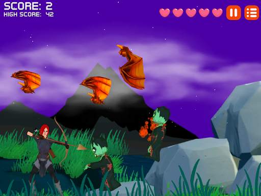 Zombies and Huntress Archery screenshot 21