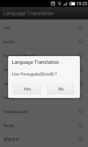Portuguese (Brazilian) GO Weather screenshot 1