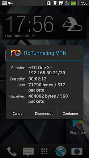 RoTunneling VPN screenshot 3