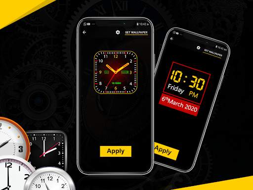 Super Night Clock Live Wallpaper screenshot 7