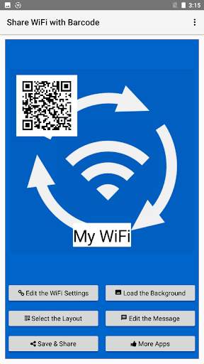 Share WiFi with Barcode screenshot 3