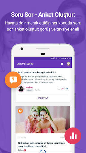 KizlarSoruyor - Soru & Cevap screenshot 1