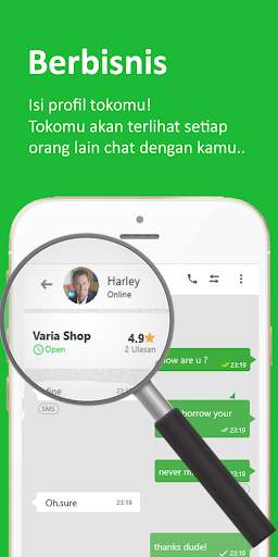 Wallo Messenger - Chat,Call & Rekening Bersama screenshot 4