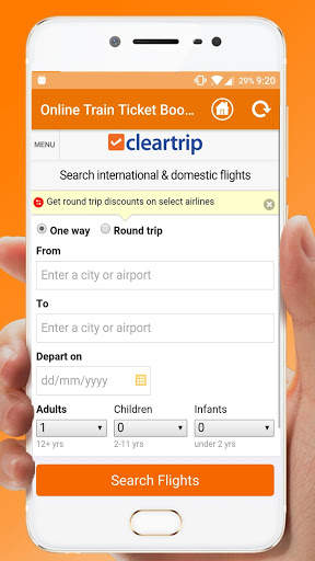 Online Train Ticket Booking screenshot 3