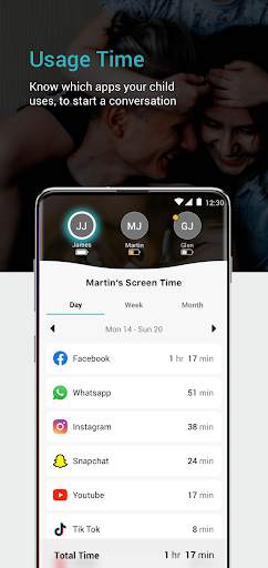 Keepers - Parental Control & Location Tracker App скриншот 3