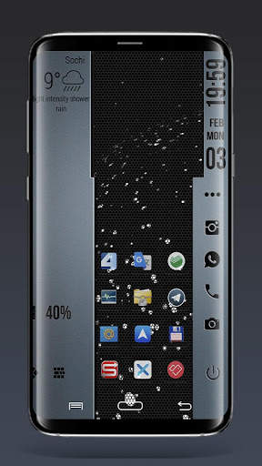 Тема Sliding для Total Launcher screenshot 5