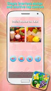 Fruits Puzzles for Kids screenshot 1