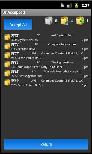 Courier Complete Mobile screenshot 3