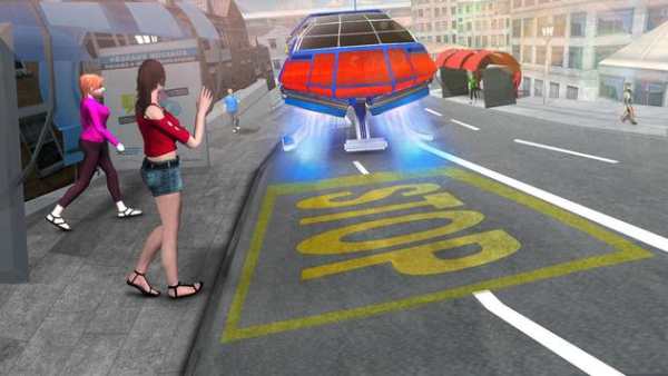 Hover Bus Simulator 2018 screenshot 1