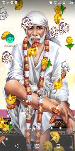 Magic Blessing : Sai Baba Live Wallpaper screenshot 1