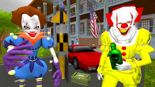 Clown Brothers. Neighbor Escape 3D screenshot 1