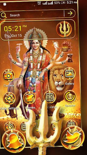 Maa Durga Launcher Theme screenshot 1