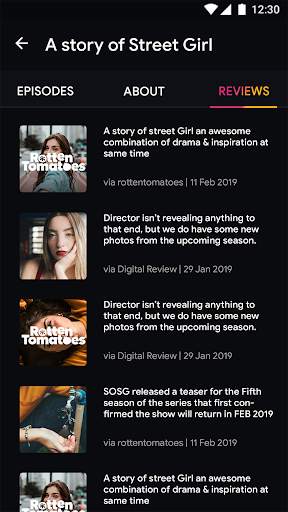 PocketMovies - Template screenshot 5