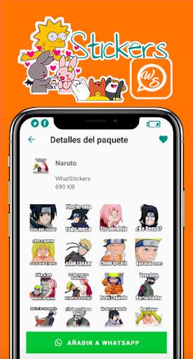 Anime Stickers for WhatsApp screenshot 4