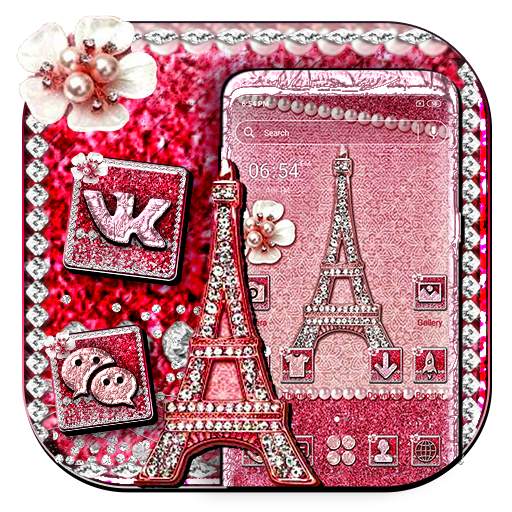Glitter Pearl Launcher Theme 1.0.4