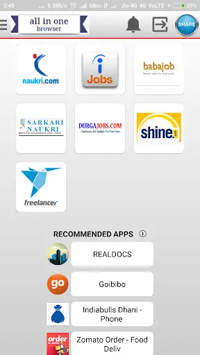 All in one browser screenshot 6