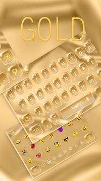 Luxury Gold Keyboard screenshot 2