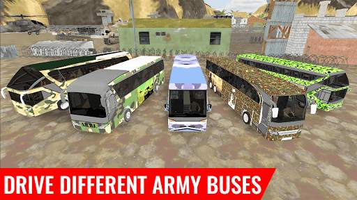 US Army Bus Game 2021 - US Military Transportation screenshot 2