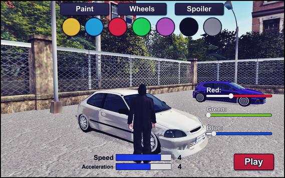 Civic Typer Drift & Driving Simulator screenshot 2