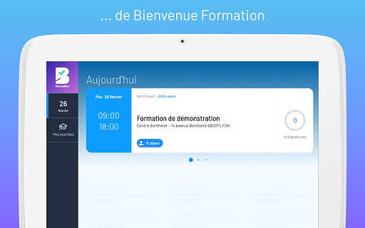 Bienvenue Formation 10 تصوير الشاشة