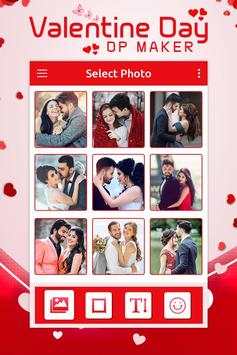 Valentine's Day DP Maker 2019 – Love DP Maker screenshot 1