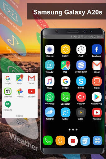 launcher Theme For Galaxy A20s screenshot 5