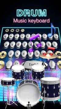 Drum Ryhmes Keyboard Theme screenshot 2