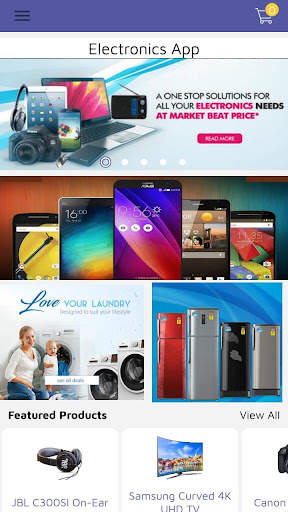 Electronics Store, Make App fo screenshot 2