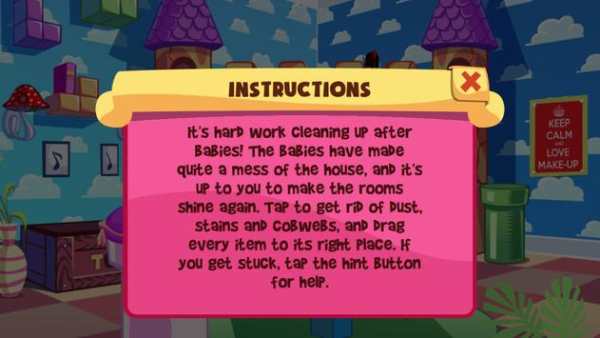Kids Game: Baby Doll House Cleaning screenshot 7
