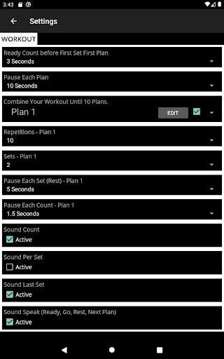 Counting Workout screenshot 10