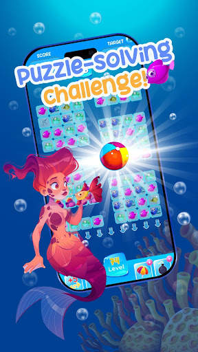 Ocean Crush Game - Match 3 screenshot 6