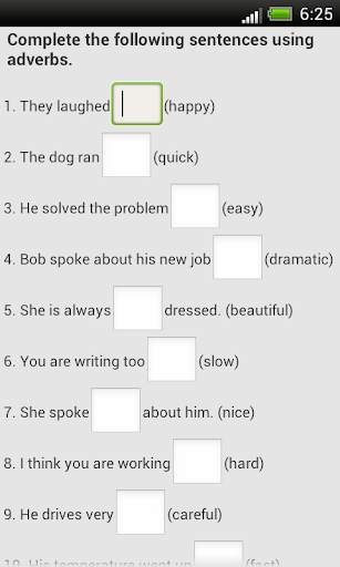 English exercises скриншот 8