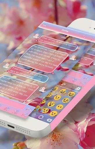 Dewdrop Emoji Keyboard Theme स्क्रीनशॉट 2