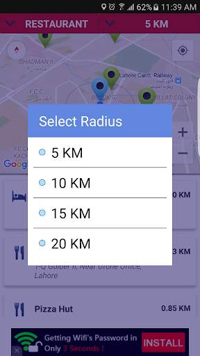NearMe Maps 6 تصوير الشاشة