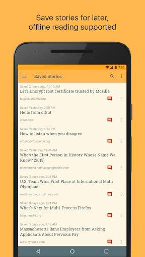 Materialistic - Hacker News screenshot 2