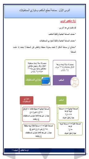 الرياضيات الصف السابع screenshot 4