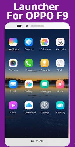 Oppo F9 Launcher, Theme Oppo F9 theme & wallpaper screenshot 3