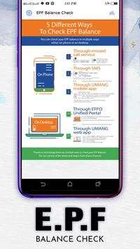 EPF Balance Check, PF PassBook UAN App screenshot 3