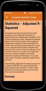 Complete Statistics Guide screenshot 6