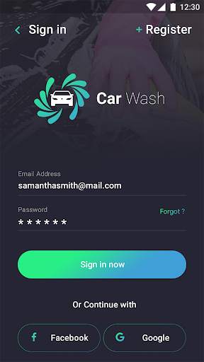 CarWash- Template screenshot 1