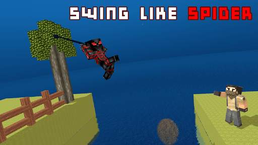 Dead Rope Ninja: Blocky City screenshot 2