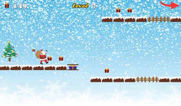 Christmas Santa Run 2 screenshot 1