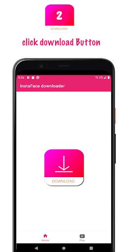 instaFace downloader screenshot 2