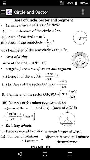 10th Class Math Formula screenshot 2
